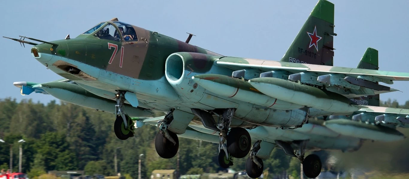 Μαχητικό Su-25 συνετρίβη στην Σταυρούπολη της Ρωσίας